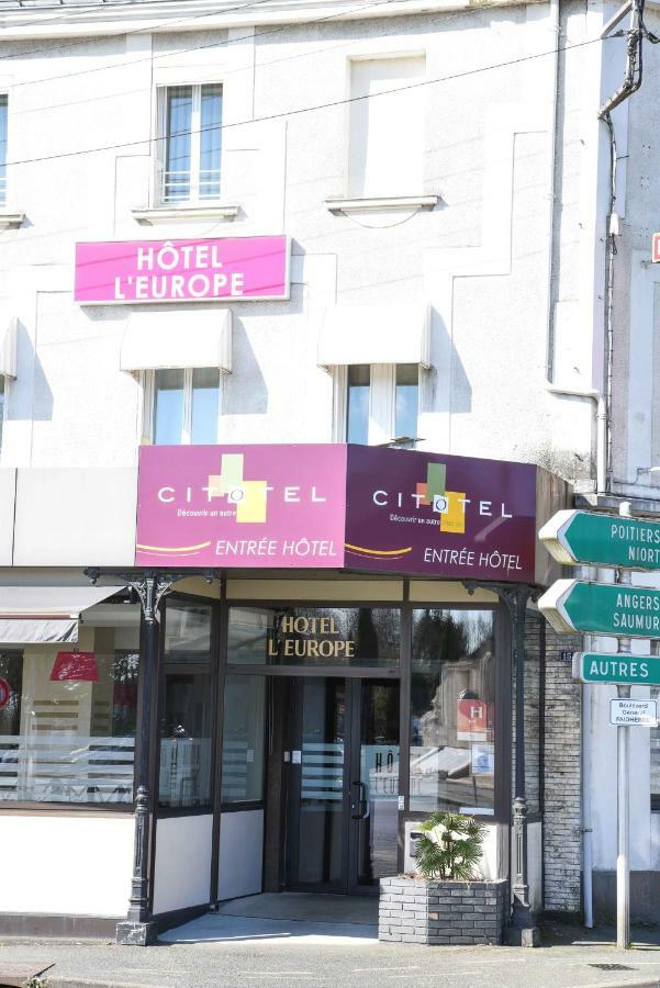 Cit'Hotel L'Europe - Cholet Gare Exteriör bild
